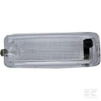 Salono lempa, stačiakampė, 12V, skaidri, su spaustuku, 82x316mm, Hella 2JA002931031