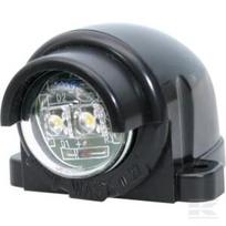 Numerio apšvietimas LED, apvalus, 12/24V, baltas, tvirtinamas varžtais, 76x58x42mm, Waś 1400697200