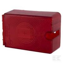 Lempos stikliukas, raudonas 100x73mm, LH/RH, Promot 1400680445
