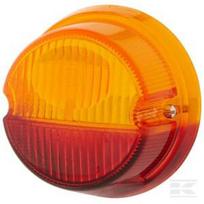 Žibintas lens, amber/red galinis/dešinės pusės Hella 9EL088525001