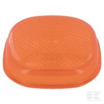 Žibinto stiklas, geltonas, kvadratinis 98x98mm, LH/RH, Britax 1250802