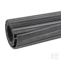 Plačiai rievėtas guminis grindų kilimėlis CAF4001 120 x 100 cm x 6 mm
