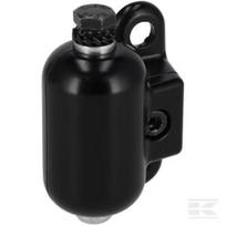 Apatinis veidrodžio laikiklis 260, juodas, kairė, Ø14–20 mm 202600111H