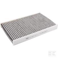 Gofruotas anglies filtras AXK1007