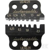 Užspaudimo replių įdėklas laido antgaliams (įvorėlėms) 0.14-2.5mm² UEAE2R