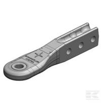 Vilkimo kilpa Kat. 2 Ø33mm H-kotas 80x60 3-skylių Ø25mm 006511500A01
