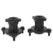 2pcs Front Brake Wheel Rim Hubs 17mm 20mm Wheel Hub With 3 Bearing Bolts for 110cc 125cc ATV Quad Go Kart Bike
