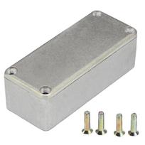 1590B 1590A Guitar Pedal Enclosure Aluminum Diecast Stomp Box Case 112x61x32mm Toggle Switch Box With Screw Kit ,1 Pack
