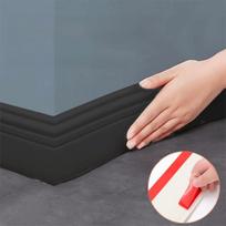 Pasidaryk pats sutirštinta sieninė grindjuostė lipni anti-susidūrimo profilio apdaila lanksti 3D grindjuostės linija namų dekoras Width-6cm