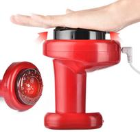 Elektrinis masažo terapijos aparatas Vakuuminis siurbimo puodelis 2 pavarų Gua Sha grandymo prietaisas Meridiano terapijos riebalų deginimas CHINA raudona