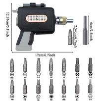 Reketinis atsuktuvas daugiafunkcinis magnetinis atsuktuvas elektronikos kompiuterių įrankiai remonto rinkinys ergonomiškas veržliarakštis pilka