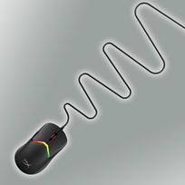 HyperX Pulsefire Saga žaidimų pelė juoda