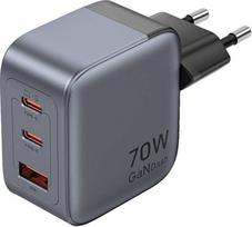 Vention 70W GaN PD 1x USB-A 2x USB-C