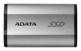 ADATA SD810 500GB C tipo USB 3.2 Gen 2x2 Juoda, Sidabras