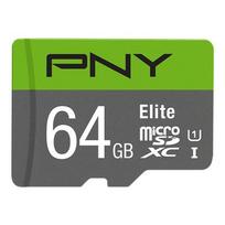 PNY Elite microSDXC 64GB su SD Adapteriu