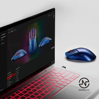 HyperX Pulsefire Haste 2 S pelė Granatinė
