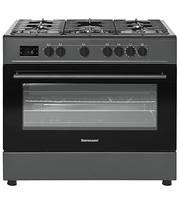 Ravanson KWGE-K90 Cheff Modern Black Dujinė ir elektrinė viryklė (juoda)