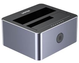 UNITEK Klonavimo stotis 2x SATA 2.5" 3.5" USB-C 10GB