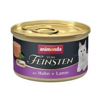 ANIMONDA Vom Feinsten Mousse Vištiena ir Aviena - drėgnas kačių maistas - 85 g