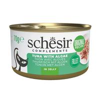 SCHESIR tonas su dumbliais želė - šlapias kačių maistas - 70g