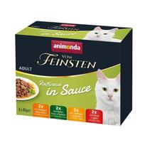 ANIMONDA Vom Feinsten suaugusiems katėms Raffinesse padaže - šlapias kačių maistas - 8x85g