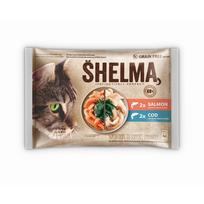 SHELMA su lašiša ir menkė 4x85g