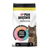 PAN MIĘSKO Urinary & Stress Control Turkey - sausas kačių maistas - 3kg