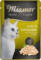 MIAMOR Feine Filets vištiena su paukštienos želė - šlapias kačių maistas - 100g