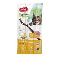 ZOLUX Yummies Kalakutiena su kepenimis - skanėstas katėms - 3x5g