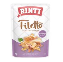 RINTI Filetto vištienos filė su kumpiu - drėgnas ėdalas šunims - 100g