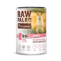 RAW PALEO Duoprotein Pork & Lamb Adult - Drėgnas ėdalas šunims - 400 g