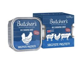 BUTCHER'S Original Mix sultingas pates - šlapias maistas šunims - 4 x 150g