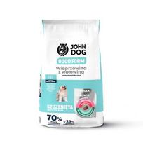 JOHN DOG Good Form Šuniukams Kiauliena su jautiena - sausas maistas šunims - 12kg