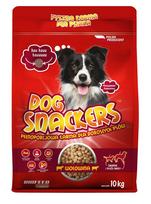 BIOFEED Dog Snackers Suaugusiųjų Vidutinio ir Didelio Dydžio Jautiena - sausas maistas šunims - 10 kg