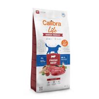 CALIBRA Life Senior Vidutinio Dydžio Šunims Šviežia Jautiena - sausas maistas šunims - 12kg