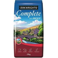 ARKWRIGHT Pilnas Jautiena - sausas maistas šunims - 15 kg