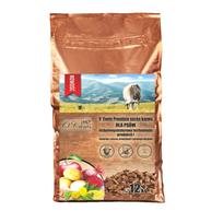 O'CANIS Premium Aviena su grikių kruopomis, bulvėmis ir raudonais burokėliais - sausas maistas šunims - 12kg