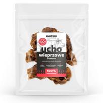 UNISZKI Vidurinė kiaulės ausis - skanėstas šunims - 200g