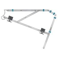 wolfcraft spindulio matuoklis Stair gauge juoda