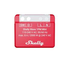 Shelly Wave 1PM Mini LR išmanusis Z-Wave relė