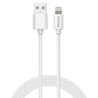 Savio USB 2.0 A į C/Lightning kabelis 2 m Balta