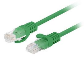 3M Žalias Patchcord Cat.6 UTP Fluke Passed Lanberg 10-vnt.
