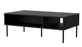 Cama PALAZZO BIS stalas/lovatiesė 110 x 60 x 40 cm matinės juodos