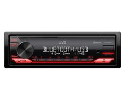Automobilinis radijas JVC KDX-282BT raudonas