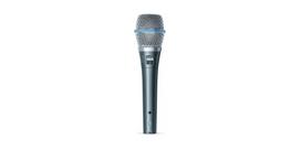 Shure BETA 87A Juoda Studijos mikrofonas