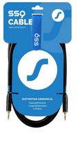 SSQ MIMI2 SS-1425 Mini Jack Stereo 3,5 mm - Mini Jack Stereo 3,5 mm Kabelis, 2 m