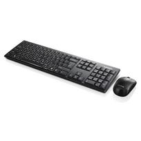 Lenovo GX30L66303 klaviatūra su pele, universalus QWERTY, juoda