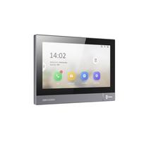Hikvision DS-KH8381-WTE1 vaizdo telefonspynės sistema 17,8 cm (7") Juoda