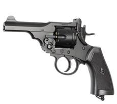 WEBLEY MKVI .455 Policijos kal. 4,5 mm Diabolo šovinys 6 šūvių vamzdis