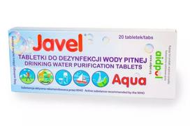 Javel Aqua vandens dezinfekavimo tabletės, 20 vnt.